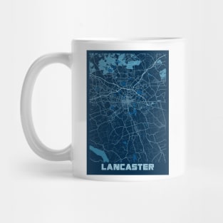 Lancaster - United States Peace City Map Mug